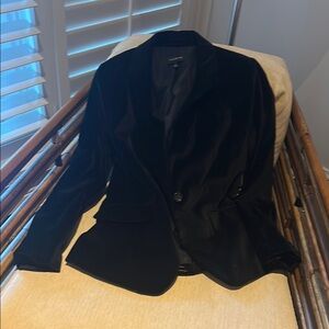 BNWOT Talbots Classic Black velvet Women's Blazer